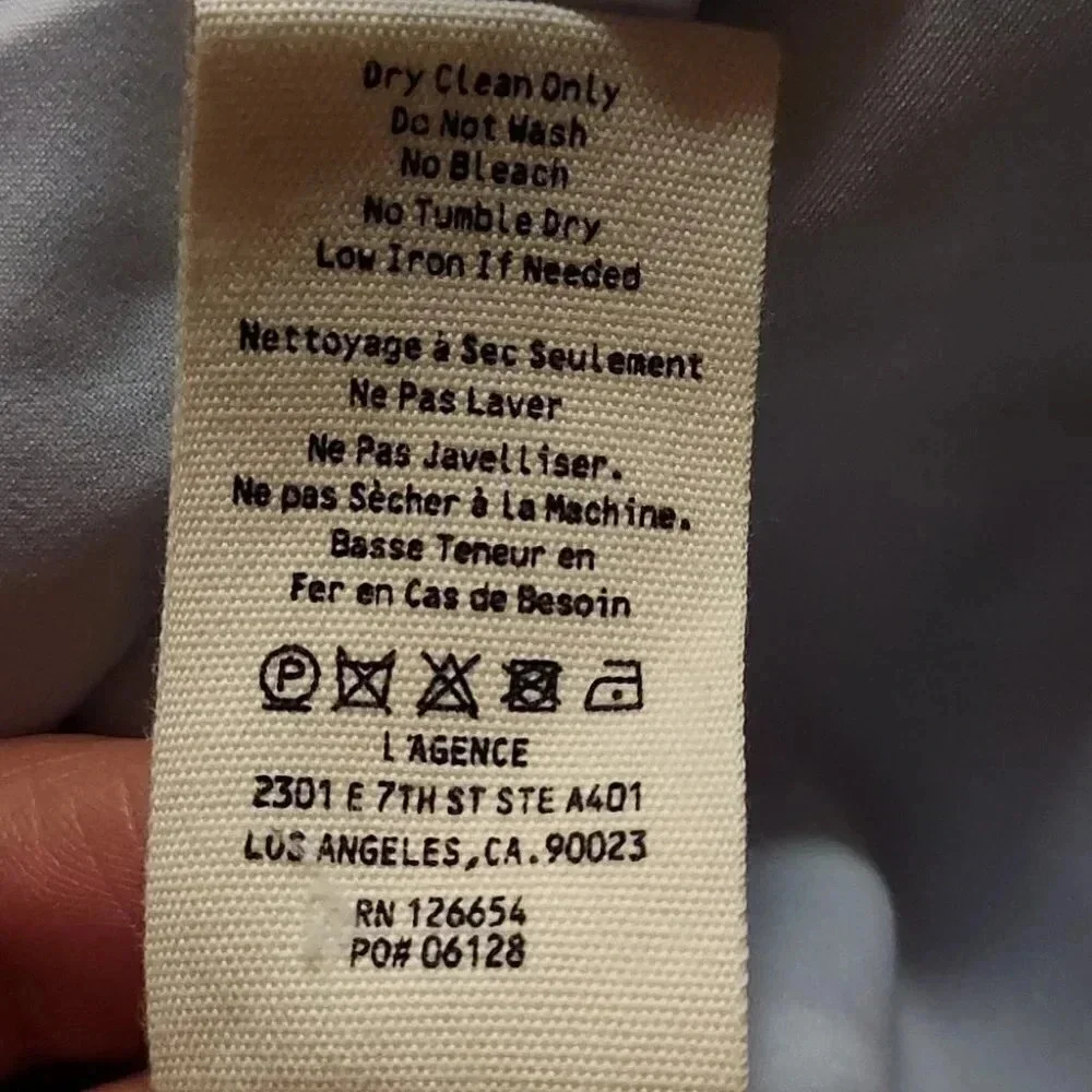 L'AGENCE Kenzie Double Breasted Blazer - Picture 8 of 9